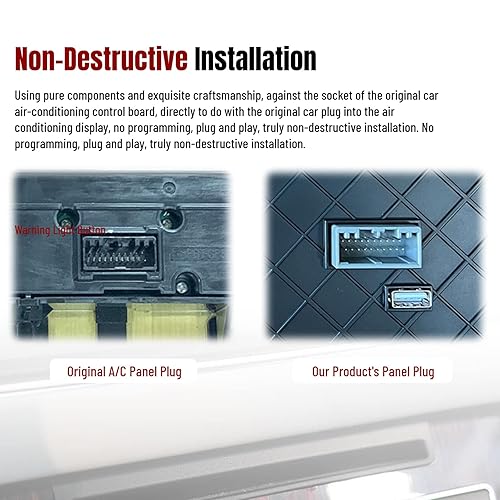 Miniatura 6 de Pantalla táctil de CA para automóvil Land L405 2013 a 2017, reemplazo de panel táctil de control de temperatura de aire de 10 pulgadas, accesorios