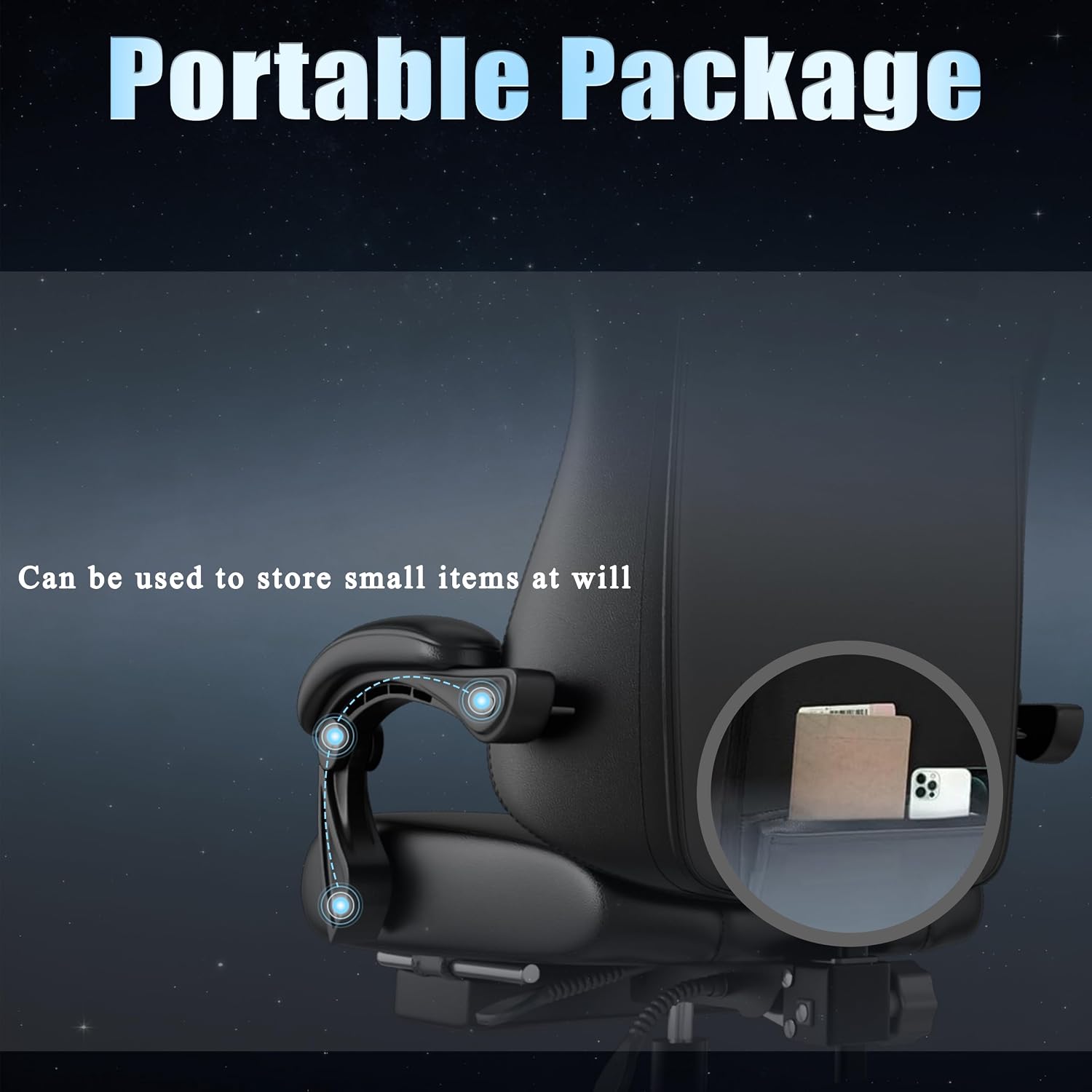 Ergonomic Gaming Chair, Video Game Chair with Pocket Spring Cushion and Footrest, Height Adjustable Computer Chair with Swivel Seat and Headrest (Green)