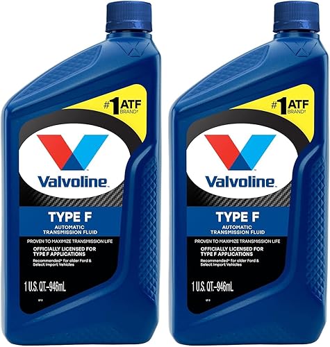 Valvoline Fluido de transmisión automática tipo F (ATF) 1 QT (paquete de 2)