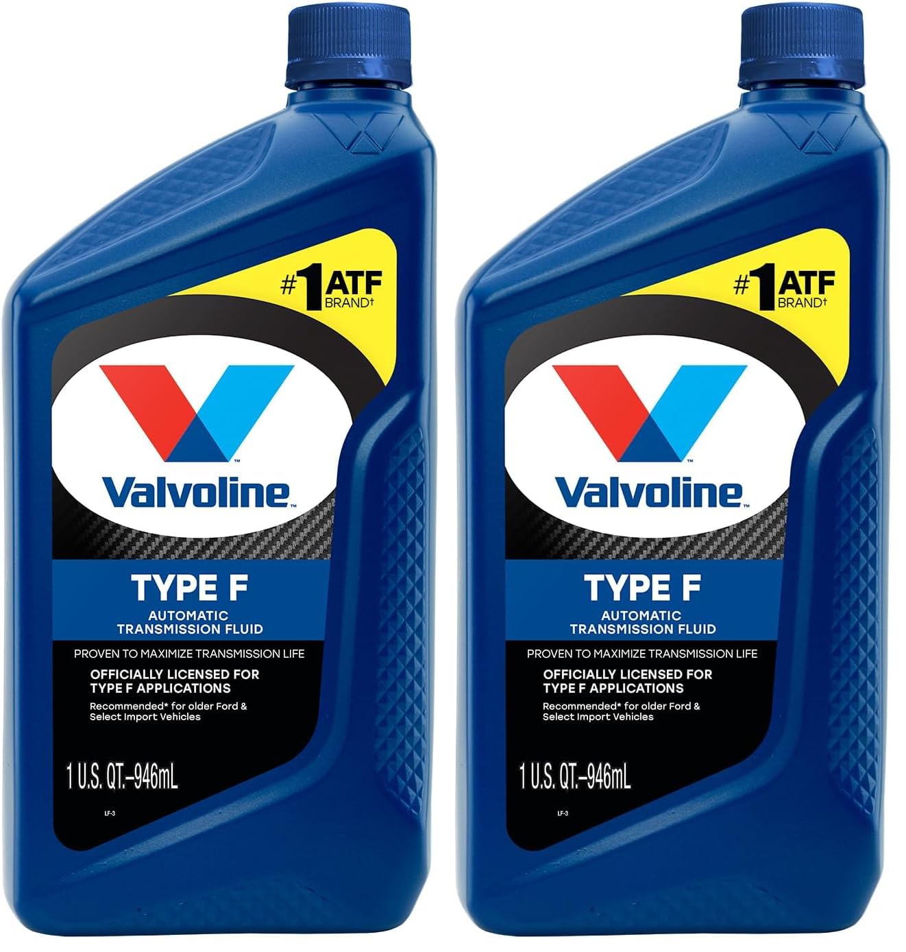 Valvoline Type F Automatic Transmission Fluid 1 QT Pack of 2