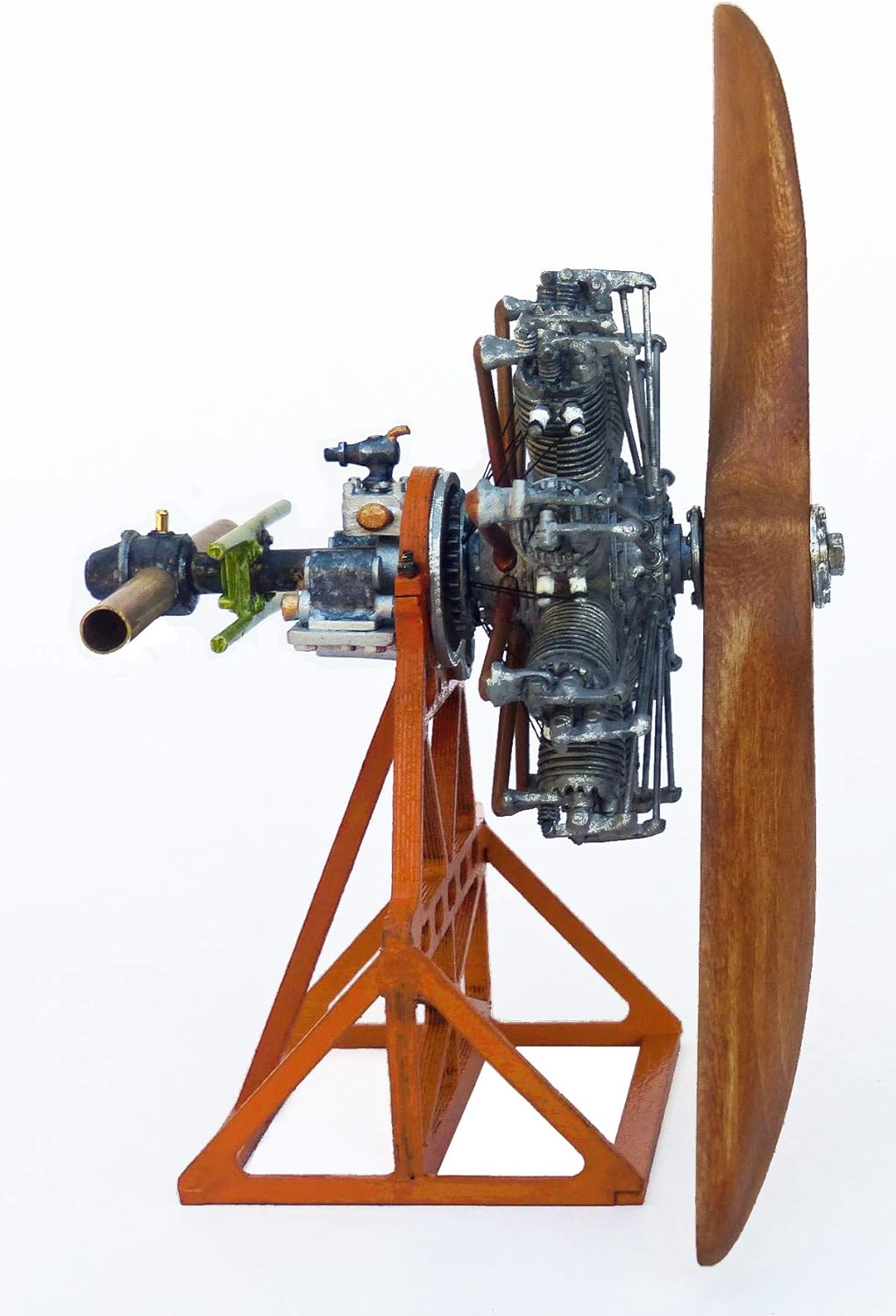 Model Airways MA1031 Sopwith Camel Airplane Clerget Rotary Engine 1:16 Scale - Metal Model Building Kit for Adults