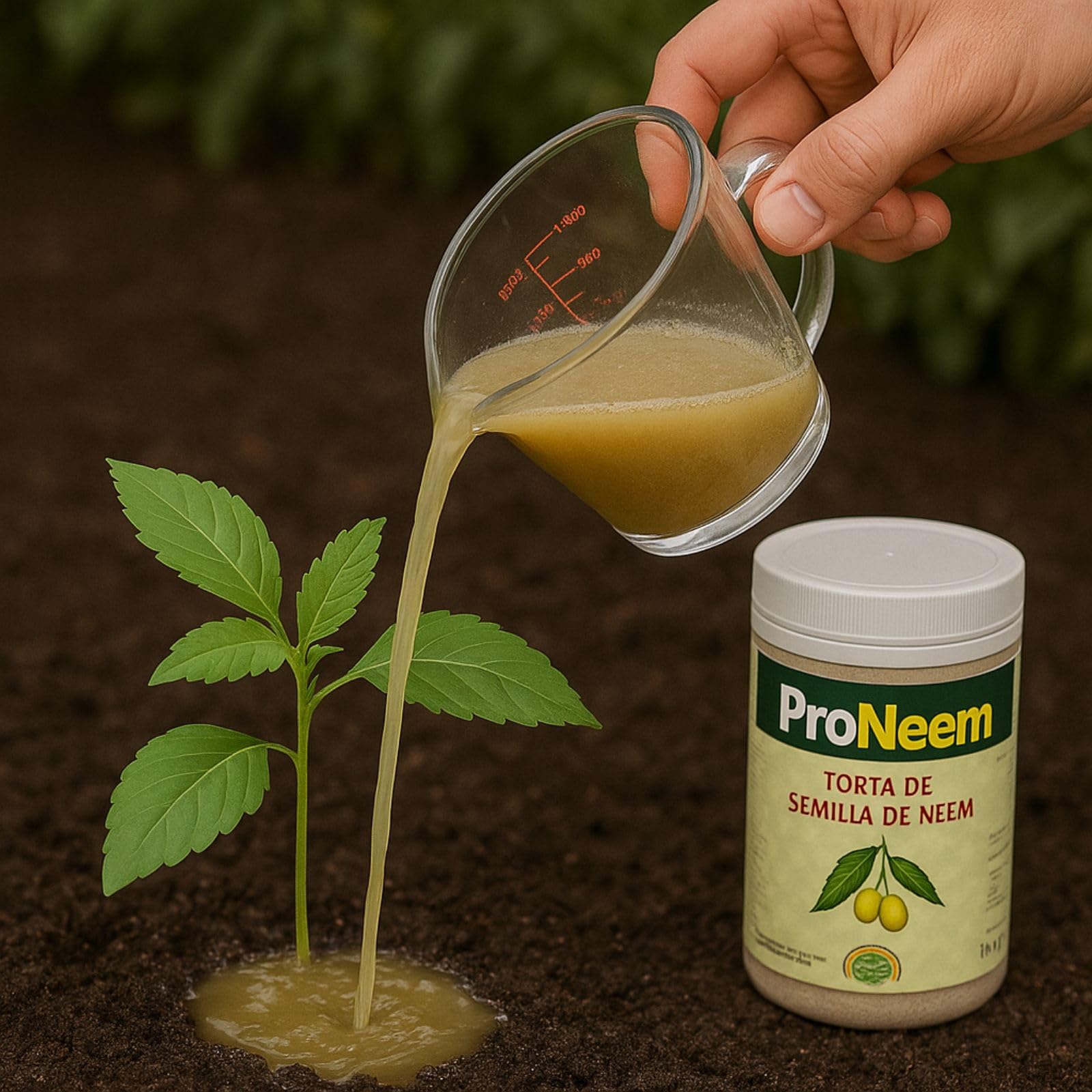 Weedness Neem Mehl für Schädlingsbekämpfung 5 Kg – Insektenspray Schädlingsbekämpfung Garten Pflanzen Anbau Indoor Outdoor