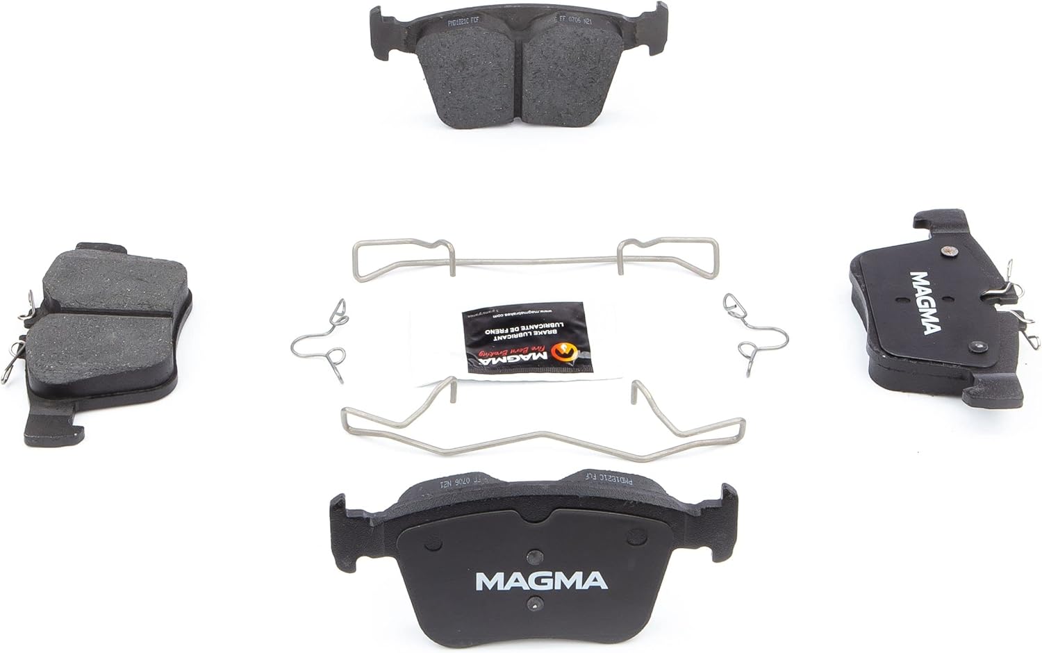 MAGMA MaxValue MXD1816C Ceramic Brake Pads, Rear