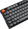 Keychron K8 Max 80% TKL RGB Turkish Red Switch Wireless Aluminum Frame Carbon Black Mechanical Keyboard