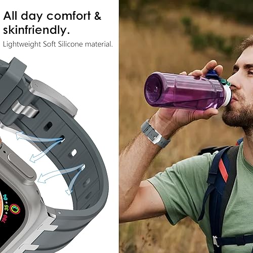 Miniatura 90 de WINGLE AP Luxury Bands for Apple Watch Band Ultra 3/2/1 Band Ultra 49mm Series 11 10 46mm 45mm 44mm 42mm SE 3/2/1 Series 9 8 7 6 5 4 3 2 1 Men