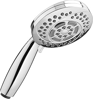 1660207.002 Hydrofocus 6-Function Hand Shower, Polished Chrome