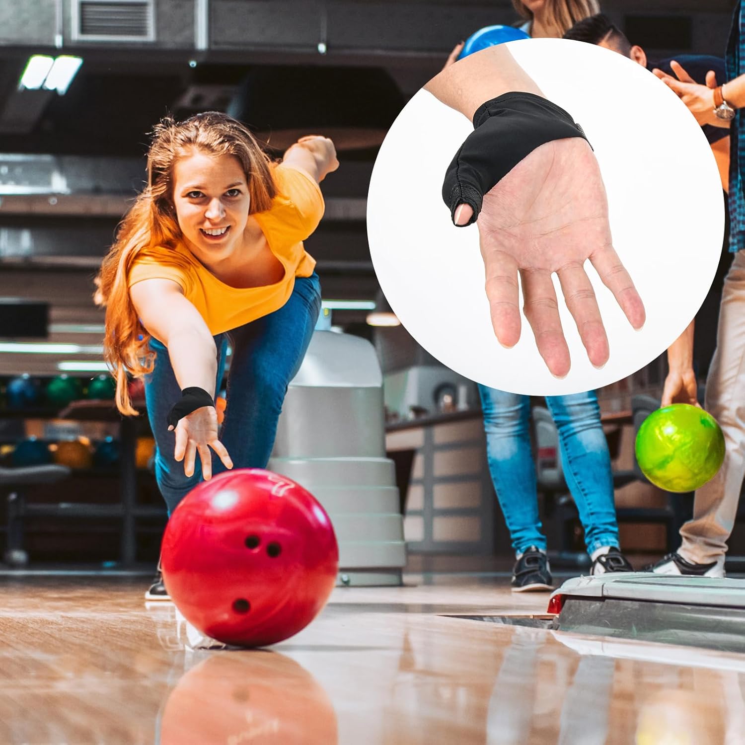 Genérico Bandes De Protection Pouce Et Doigts - Excel Classic # 4 (Lib. Moyenne-lent/Orange) 40 Pièces * U-Turn Sport