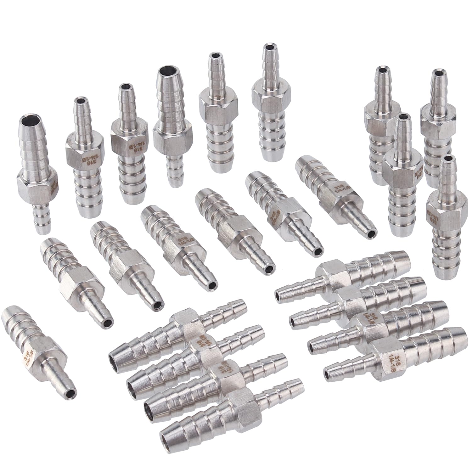 Réparateur tuyau 1/4" vers 1/8" résistant à la corrosion pour réparer définitivement les fuites