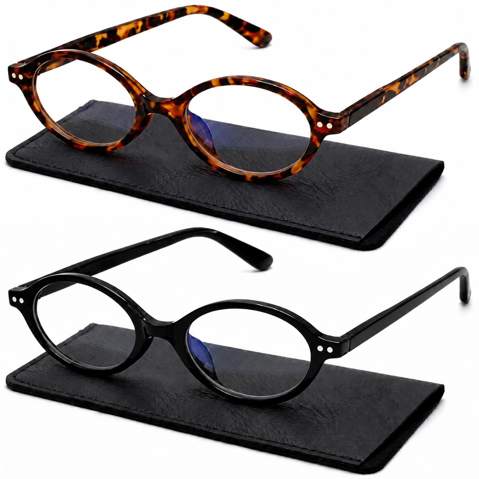 Photo 1 of Bossace 2-Pack Blue Light Blocking Glasses