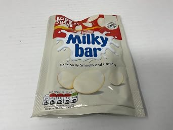 Large Milky Bar Buttons, 2 Large Bags, 103g per pack. Irish Chocolate Melts