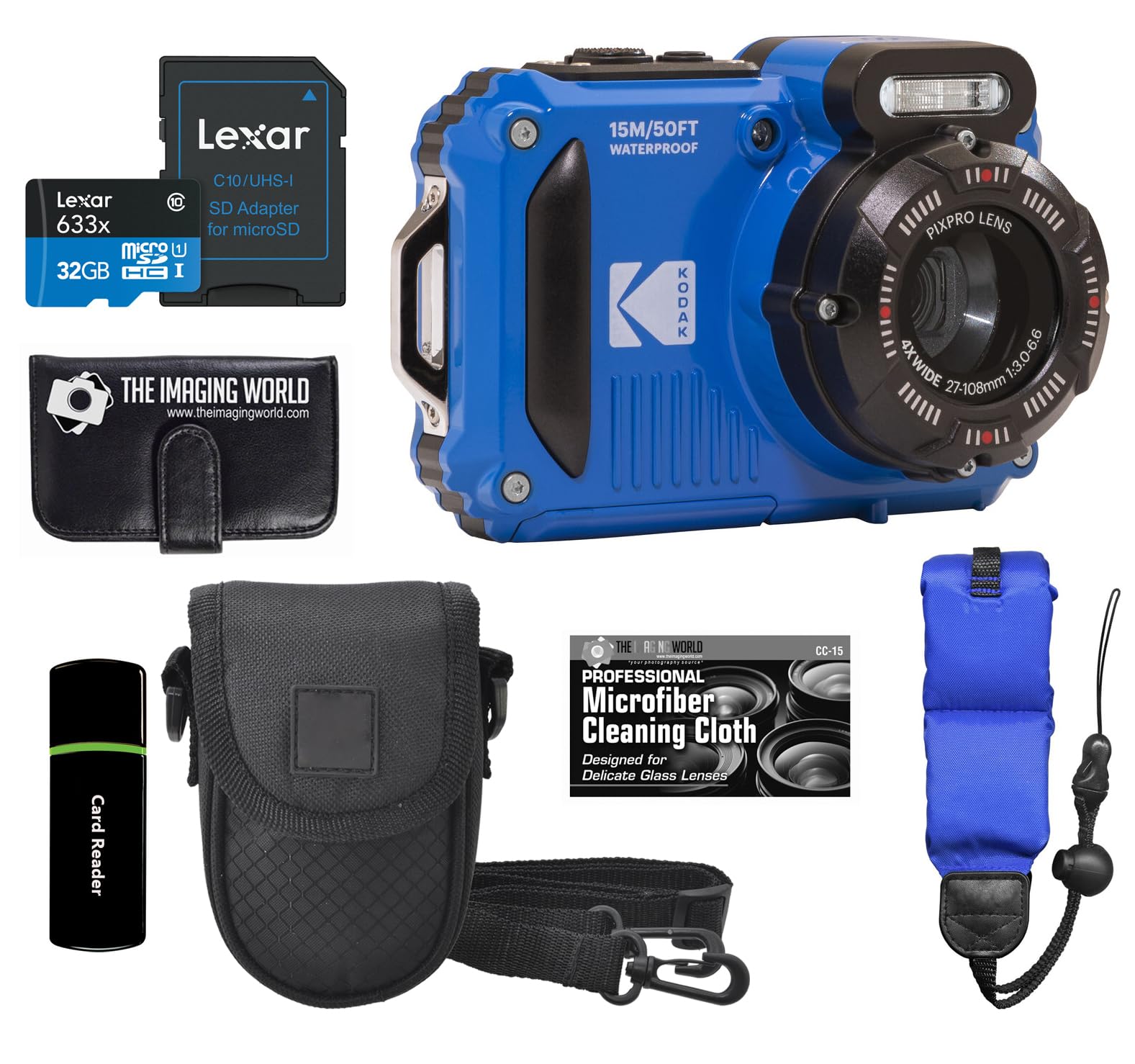 Amazon.com : Kodak PIXPRO WPZ2 Rugged Waterproof Shockproof