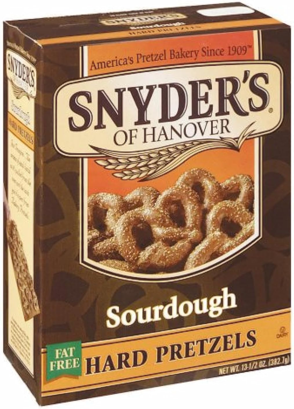 Snyder's of Hanover Sourdough Hard Pretzels Box, 13.5 oz