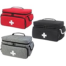 Сумка для медицинских принадлежностей, сумка для домашнего здоровья, органайзер для таблеток, сумка для хранения лекарств, дорожная сумка медсестры, водонепроницаемое хранилище лекарств с защитной подкладкой для домашнего здравоохранения, посещение хосписа, путешествия