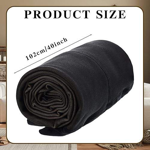 Miniatura 2 de Bonuci Pantimedias de maternidad para embarazo, con forro polar, ajustadas, elásticas, opacas, de cintura alta