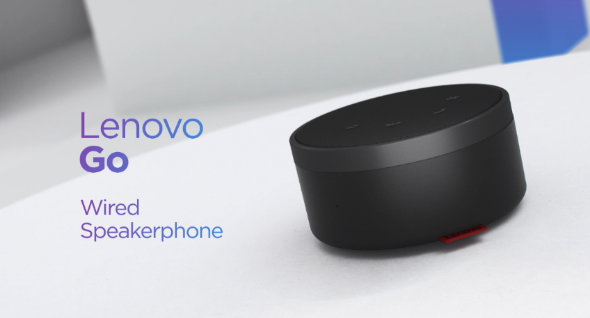 新品Lenovo Go Wired Speakerphone Amazon.com: Lenovo Go Wired Speakerphone - Omni-Directional