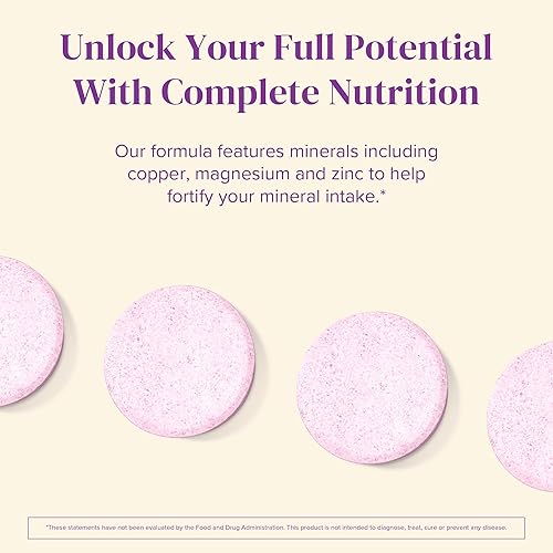 Miniatura 5 de BariMelts Multivitamin, vitaminas solubles para personas con sobrepeso, sin azúcar, sabor natural de frutas, sin OMG, tabletas de disolución rápida,