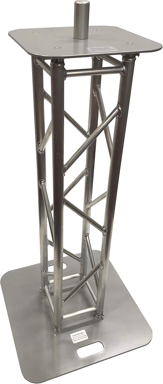 Mini 1 Meter 3.28 ft DJ Lighting Aluminum Truss Light Weight Totem Speaker Stand