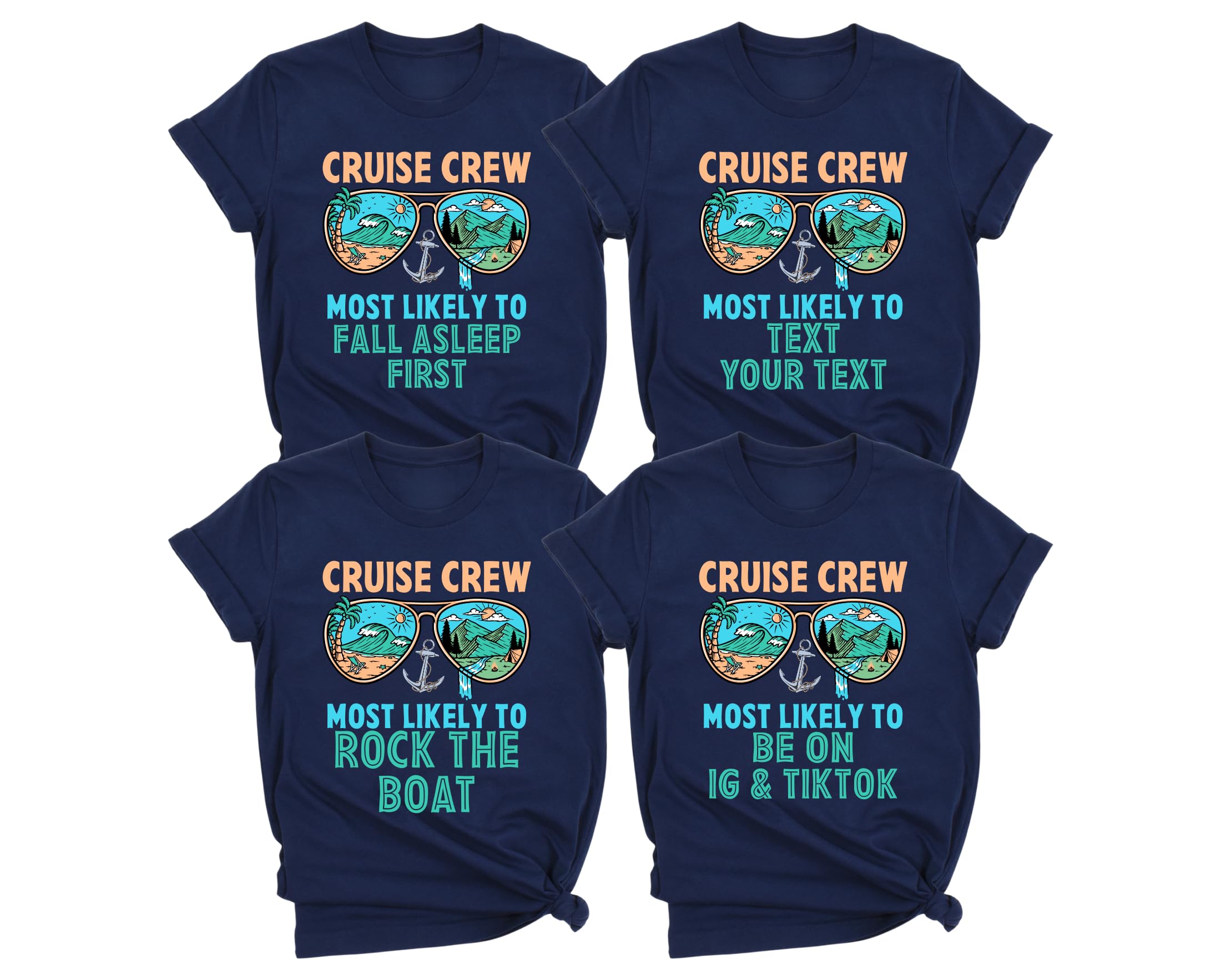 Custom Family Cruise 2026 Shirt, Most Likely to Cruise Shirts, Personalized Family Matching Group Cruise Crew Shirt