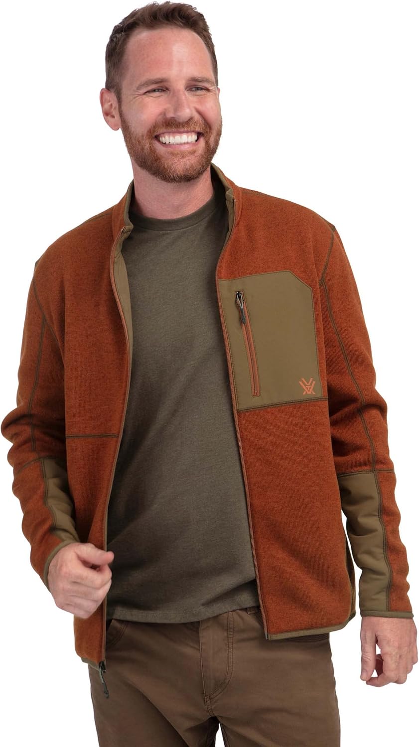 Vortex Men's Anchor Point Fleece Full Zip Jackets