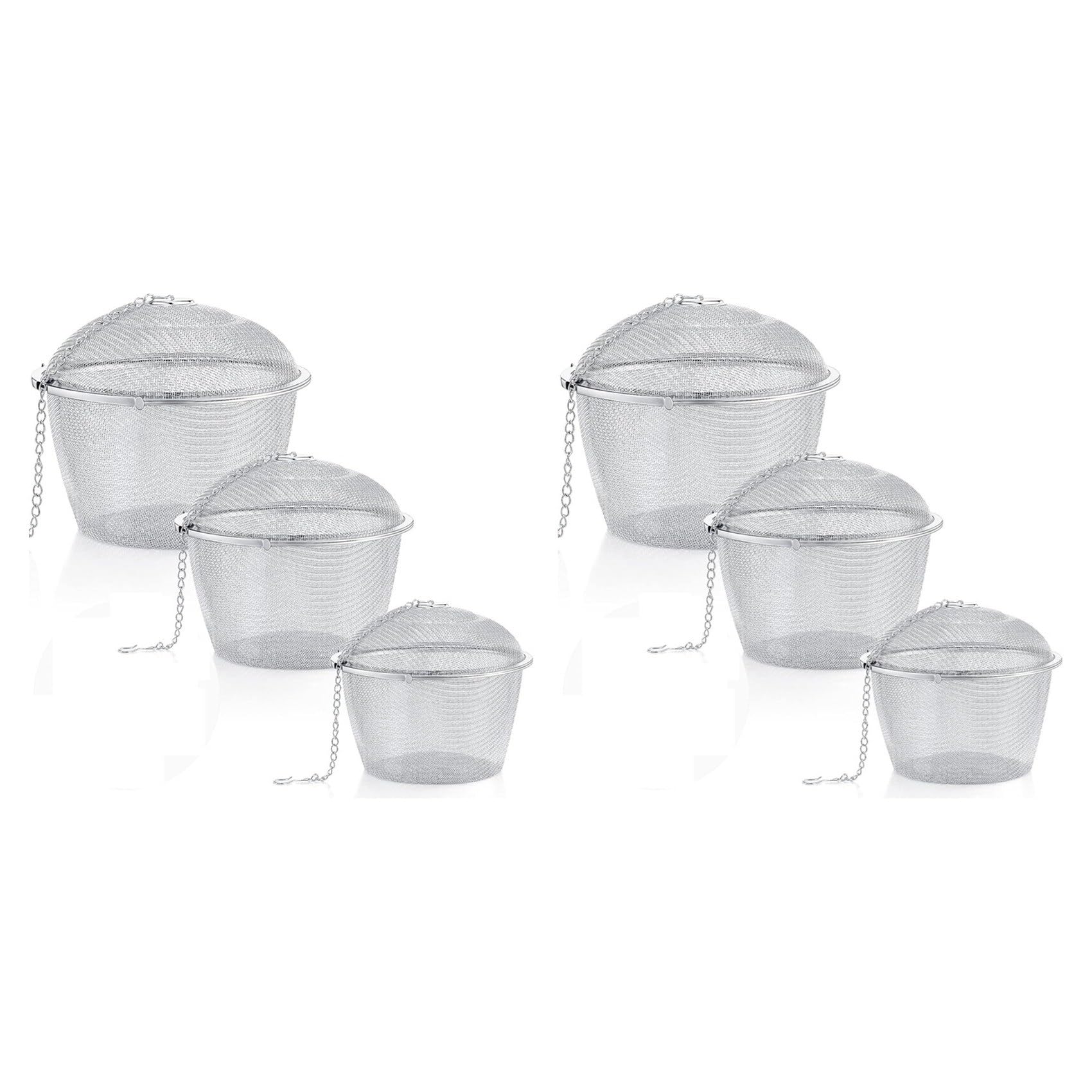Myqqhbs 6 Pieces Ultrasonic Cleaner Baskets Ultrasonic Cleaning Solution Ultrasonic Parts Cleaner Jewelry Steam Cleaner Basket