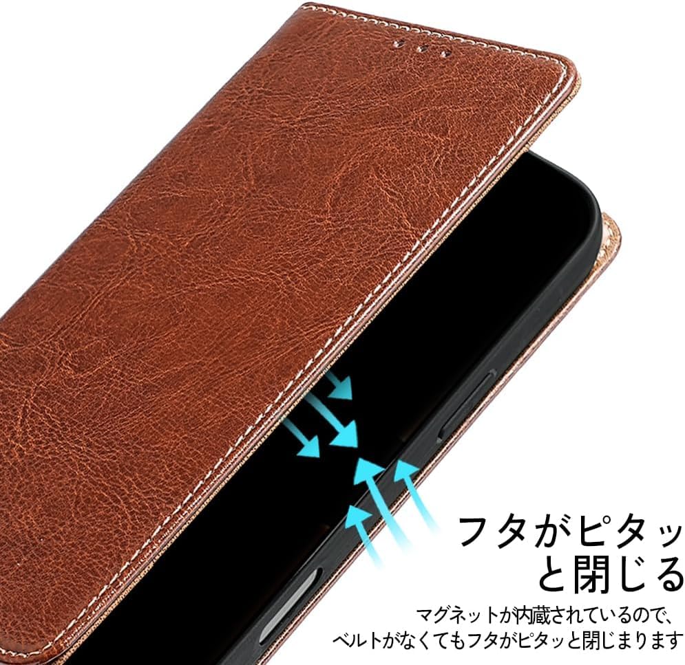 Amazon.co.jp: For iPhone 13 Pro Max Case, Genuine Leather
