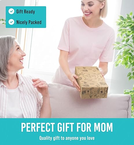 Vista 9 de GROWIT - Herramientas de jardinería resistentes – 23 piezas de regalos de jardinería para mujeres, hombres, mamá, papá, duradero y ergonómico juego