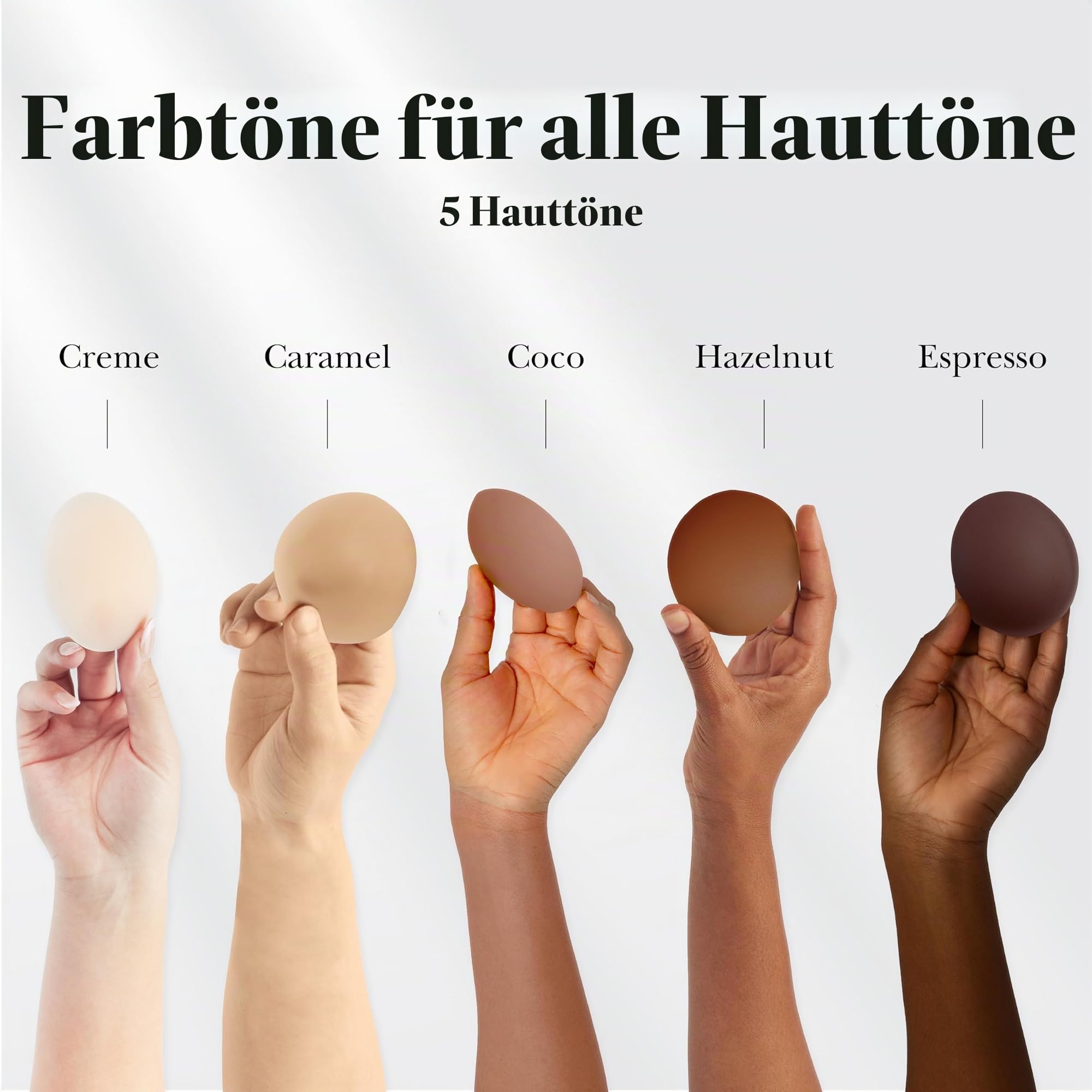 Nippies Damen Skin Adhesive Nipple Covers Brust-Blütenblätter