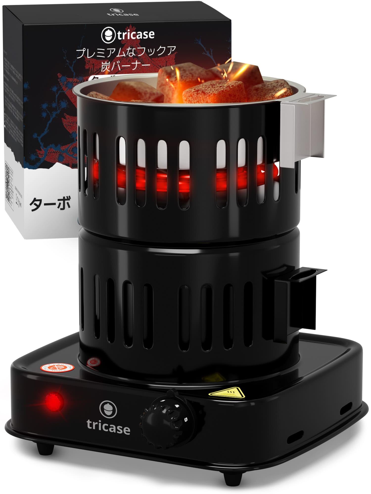 Amazon.co.jp: シーシャ コンロ 800W TURBO 高速加熱120秒でスタート