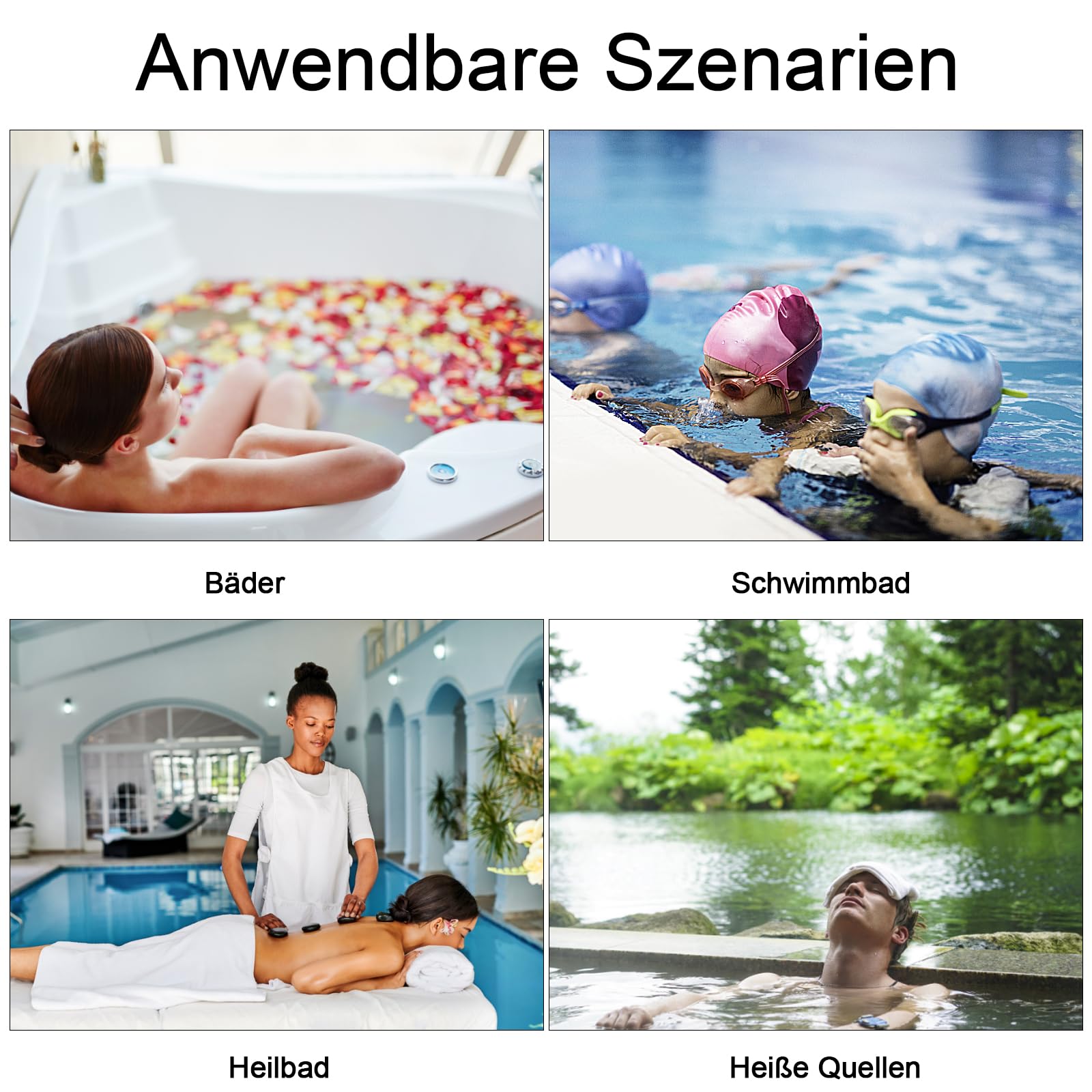 Generatore di ozono per acqua e aria 300mg/h, ozonizzatore acqua aria detergente per acqua, verdura, frutta, piccole piscine, vasche da bagno, B0B4-XH