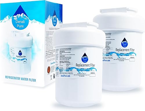 Paquete de 2 filtros de agua de repuesto para refrigerador General Electric GFSF6KKYCBB - Compatible con cartucho de filtro de agua de refrigerador