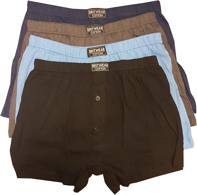Britwear 12 x Mens Button Fly Jersey 