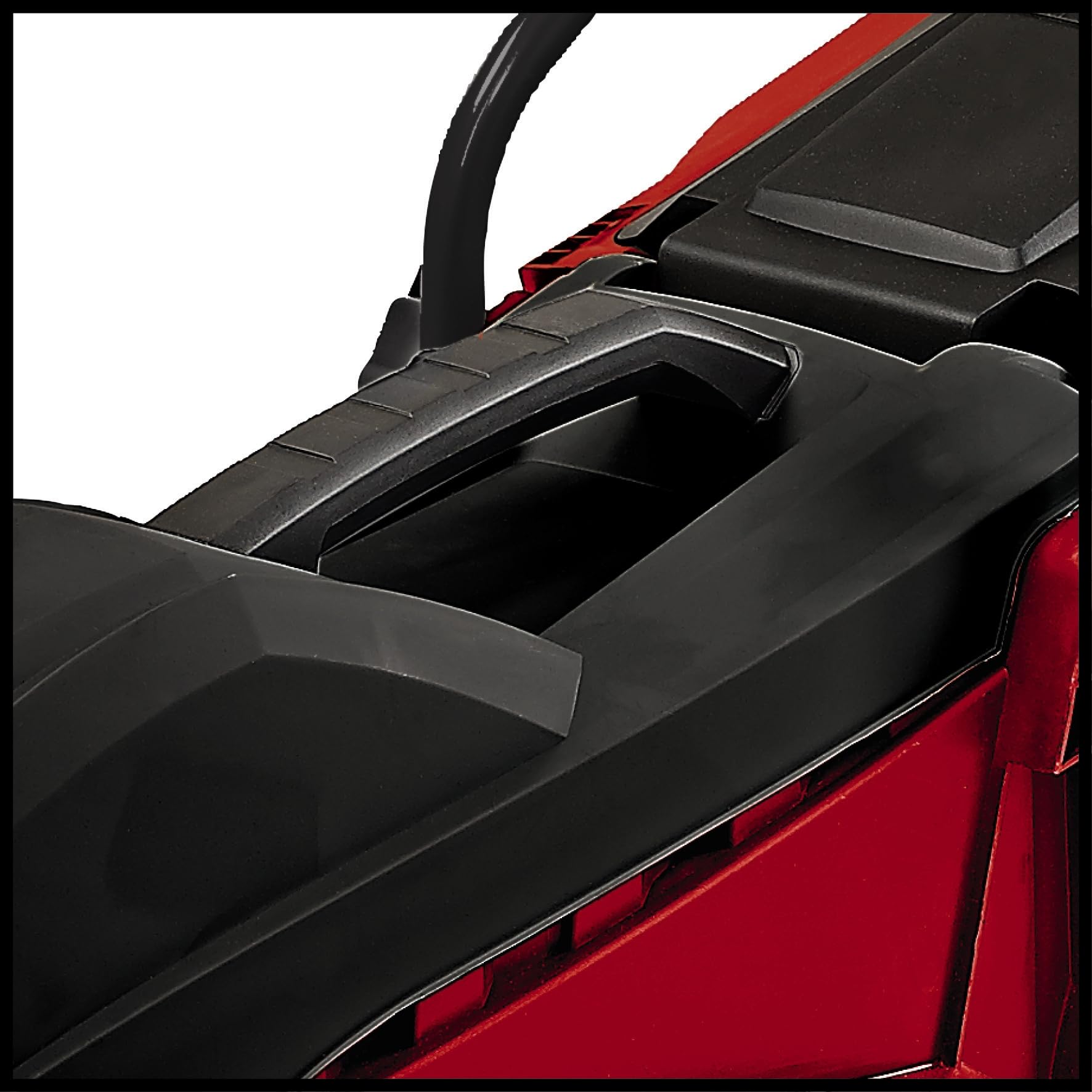 Einhell GCEM1030 Cortacésped eléctrico, 1000 V, 3 niveles, hasta 300m² de jardín, 25L de capacidad de bolsa, Rojo