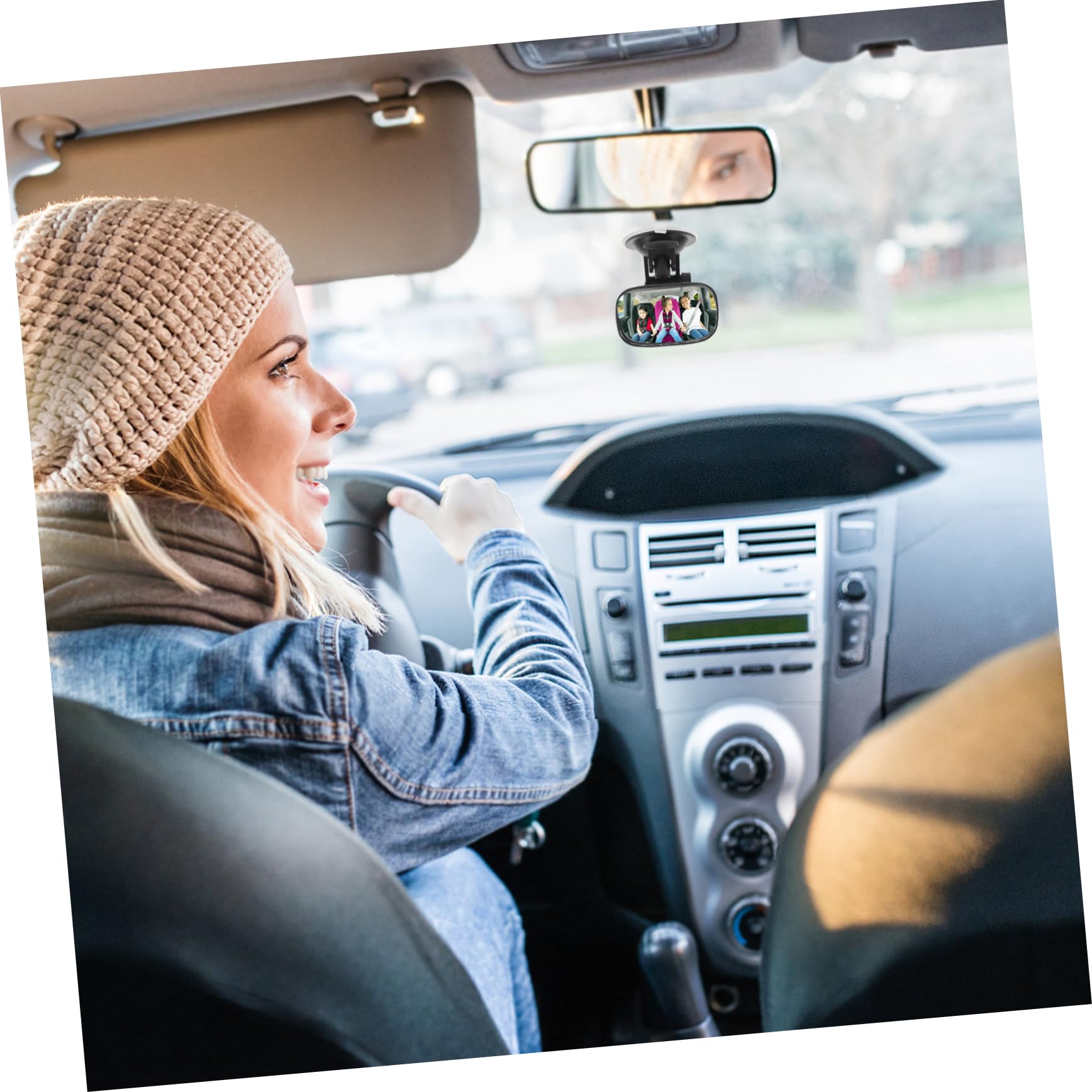 OUNONA 5 Uds Espejo Retrovisor Para Niños Espejos Asiento De Del Asiento Del Retrovisor Para Coche Infantil Para Coche De Orientado