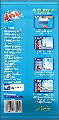 Miniatura 2 de Windex Almohadillas de repuesto para exteriores, 2 unidades (2 unidades (paquete de 1))