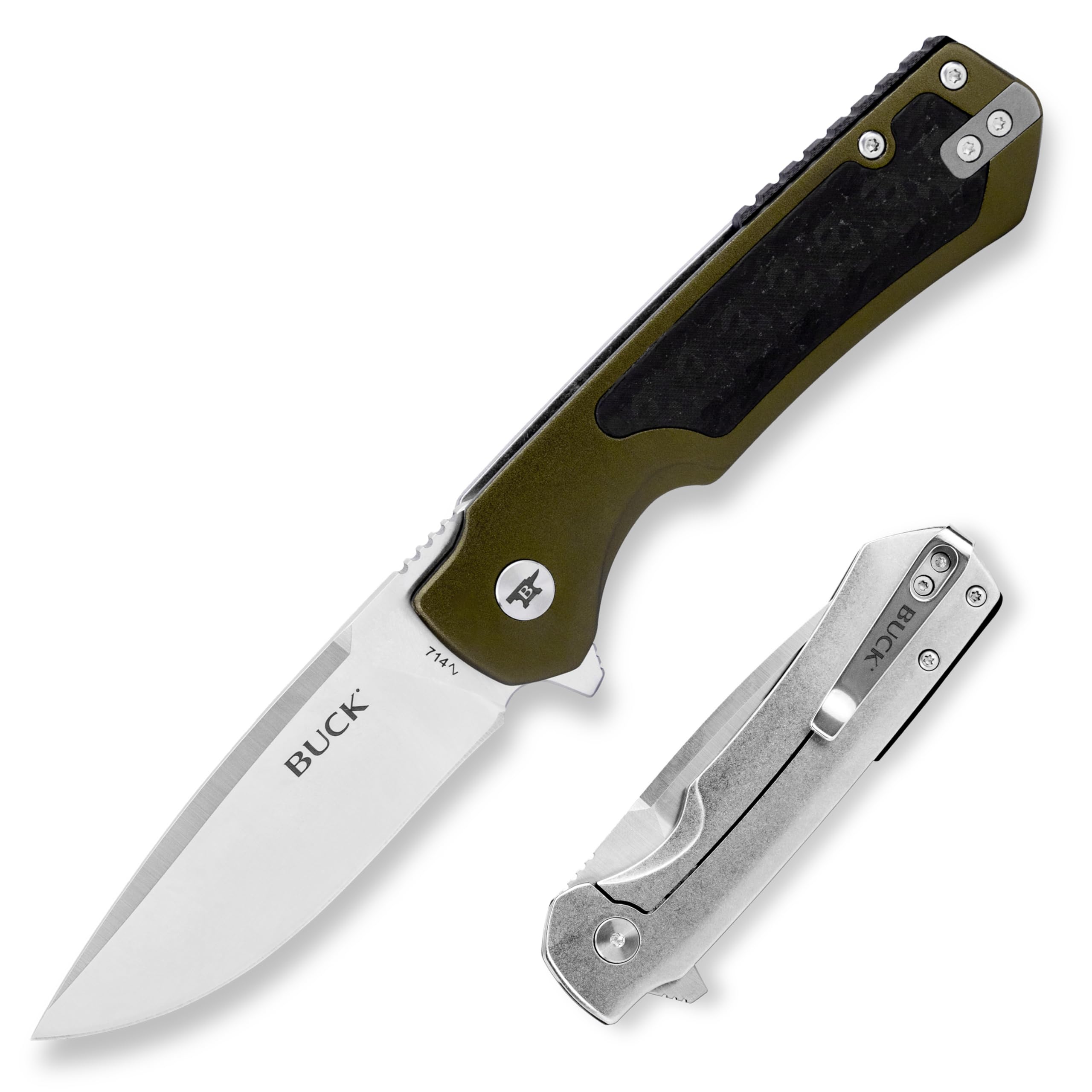 Amazon.com : Buck Knives 714 Stinger Folding Pocket Knife, EDC