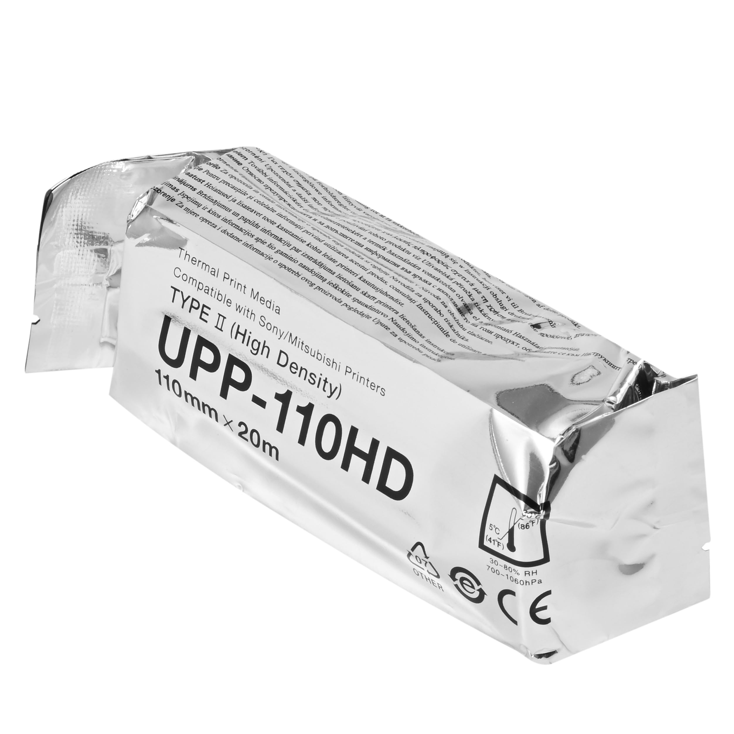 UPP-110HD - Carta termica ad ultrasuoni, 5 rotoli