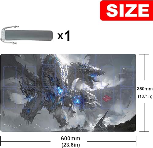 Vista 17 de ygo playmat Duel Mat Gaming Competition Pad Mat Card Binder Deck 23.6 x 13.7 pulgadas (10) 10,14,1,11,12,15,16,17,4,7,8,9