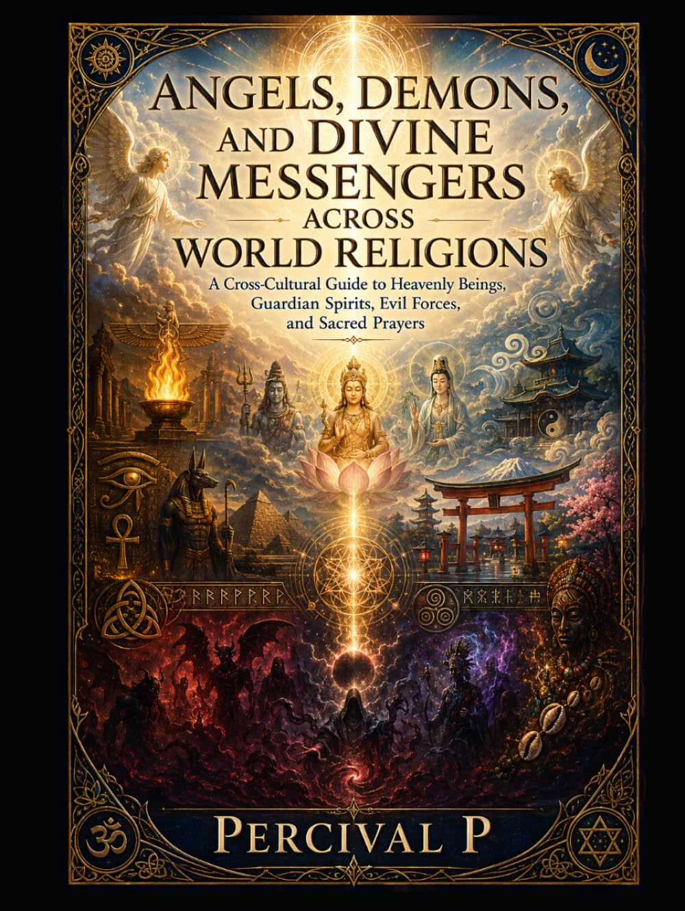 Angels, Demons, and Divine Messengers Across World Religions: A Cross-Cultural Guide to Heavenly Beings, Guardian Spirits, Evil Forces, and Sacred Prayers (The Sacred Awakening Series.)