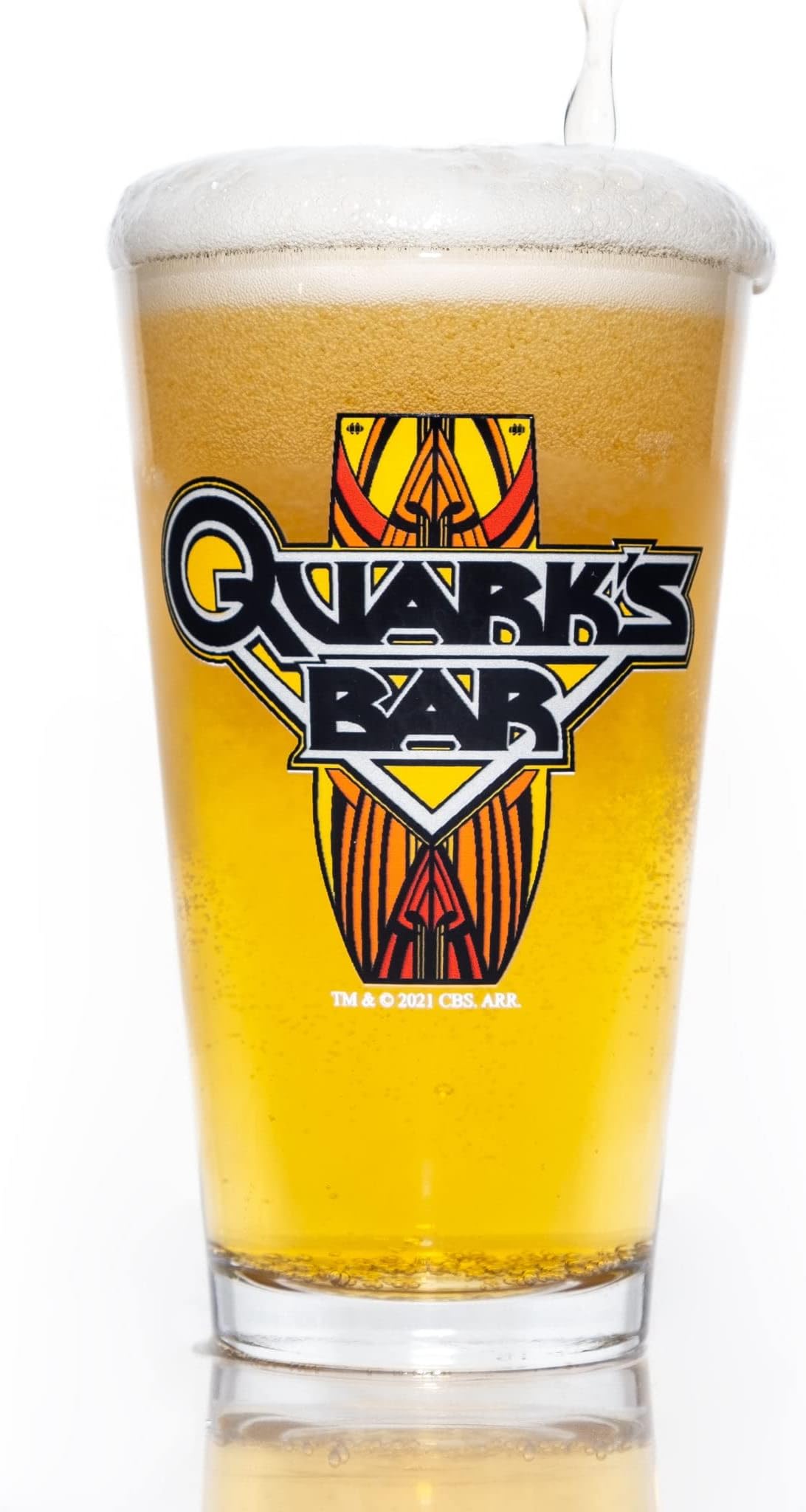 Star Trek Gifts: Quark's Bar Pint Star Trek | Deep Sace 9 |The Next Generation | Star Trek Beyond | Thinkgeek | 16oz | Officially Licensed | Special Edition