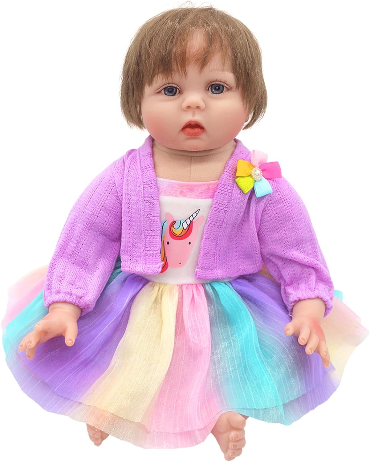 20 Inch Doll Clothes, 3-Packs for 20-22 Inch Reborn Baby Doll (Not Include Doll)