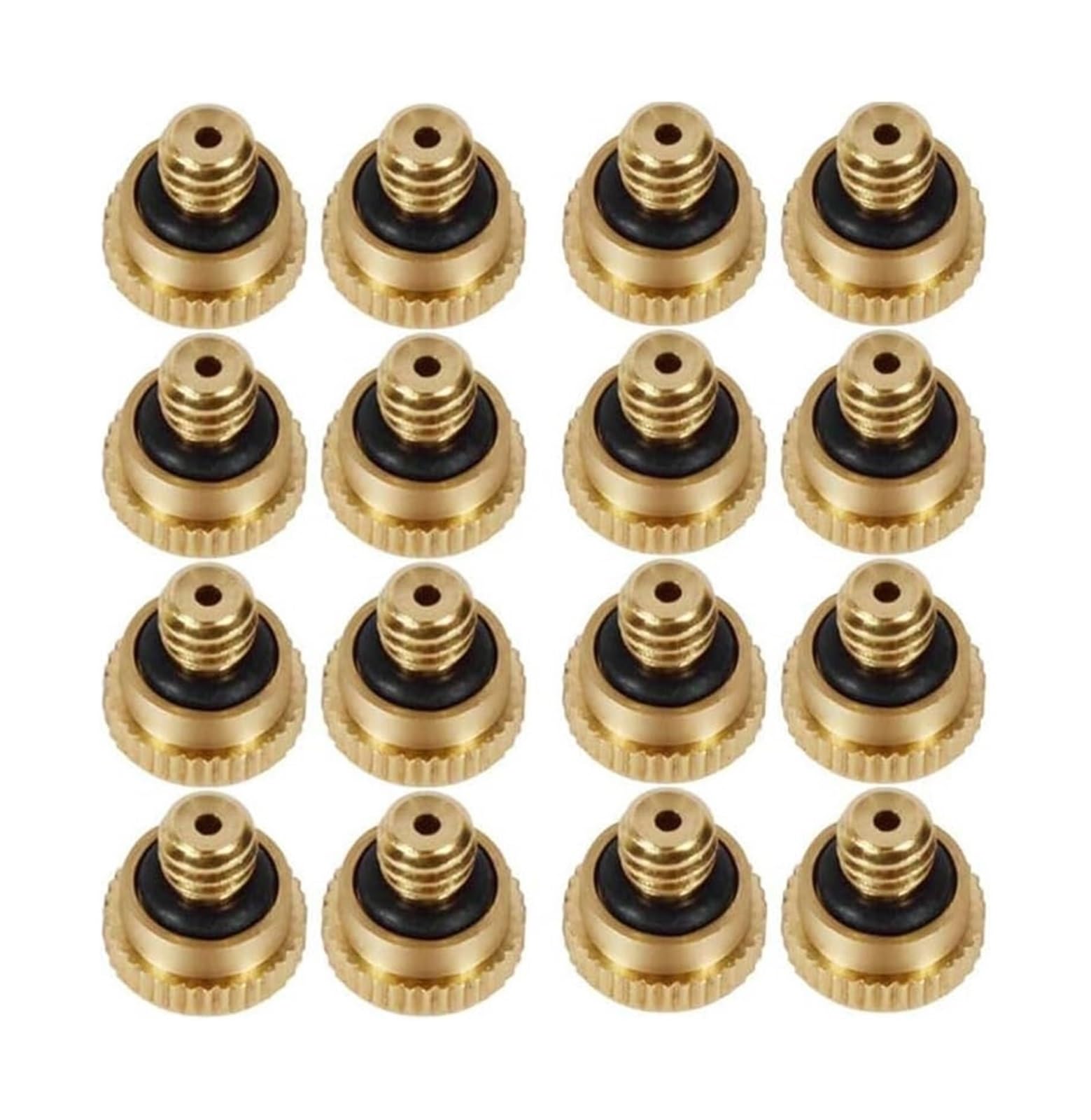 SXITHGKDW Brass Misting Nozzle, Brass Misting Nozzles Low Pressure 10/24 UNC 0.1-0.8mm For Garden Cooling 20/50/100 pcs(20pcs,0.2mm)