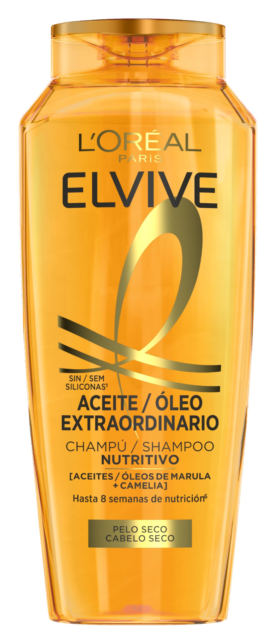New L’oréal Paris L'oreal Paris Elvive Extraordinary Oil Shampoo 370 Ml (Paquete De 1) A8850201