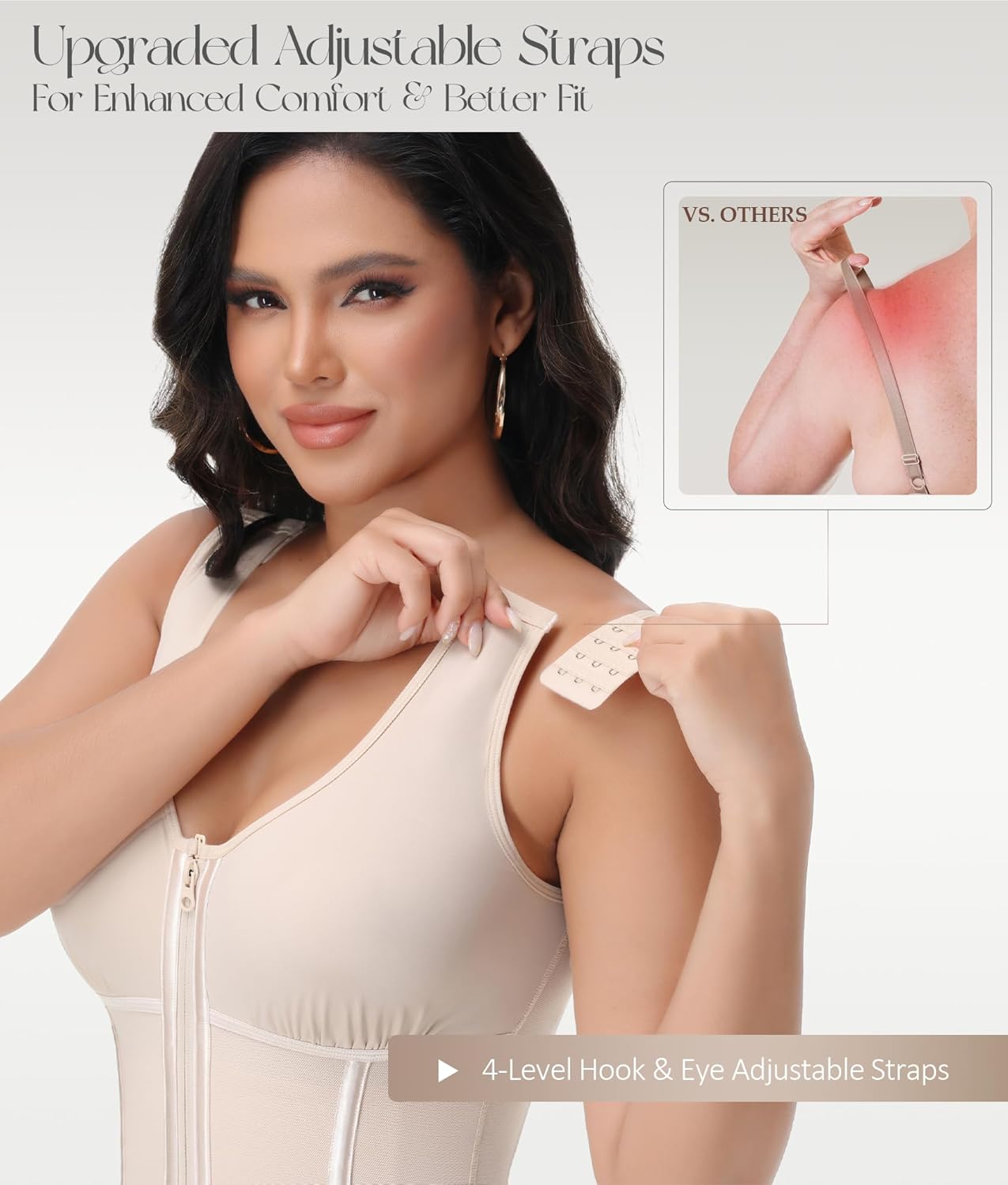 M MYODRESS Fajas Colombianas Shapewear for Women Curvy Faja Body Shaper Stage 2 Post Surgery Tummy Tuck Compression Garment - Image 4