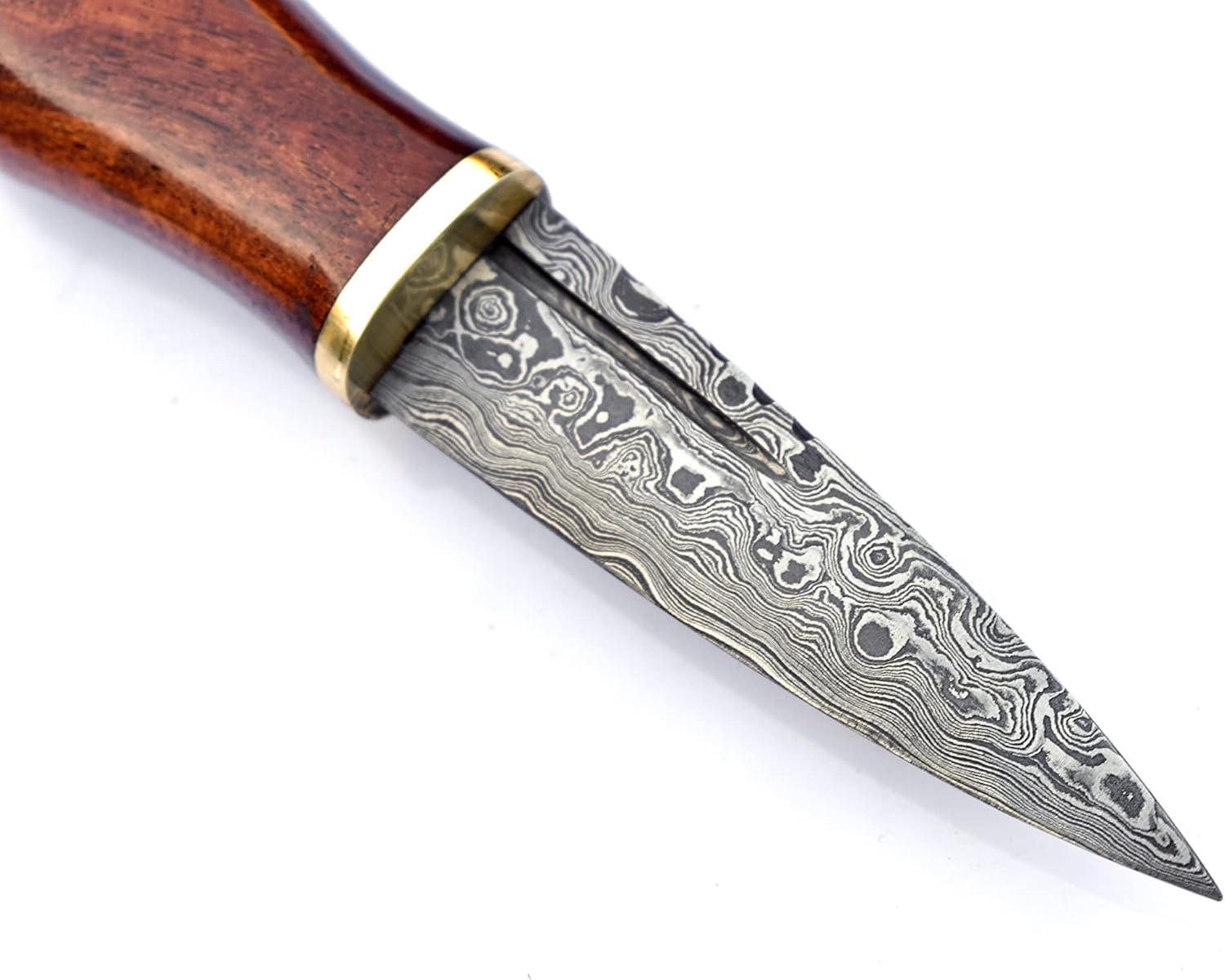 Handmade Damascus Sgian Dubh Amazon Hand Forged Damascus Steel