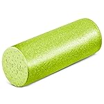Yes4All High Density Foam Roller for Back, Variety of Sizes & Colors for Yoga, Pilates - Lime - 18 Inches