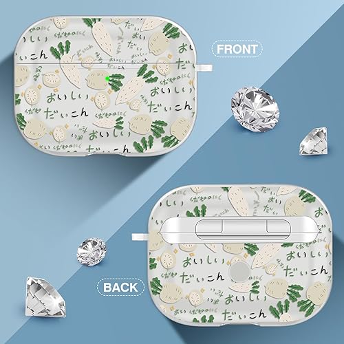 Miniatura 7 de Maxjoy Funda para Airpods Pro de 2 generación 2022, con bonita funda para Airpods Pro de 2 generación, para Airpods Pro 2 con llavero para mujeres y