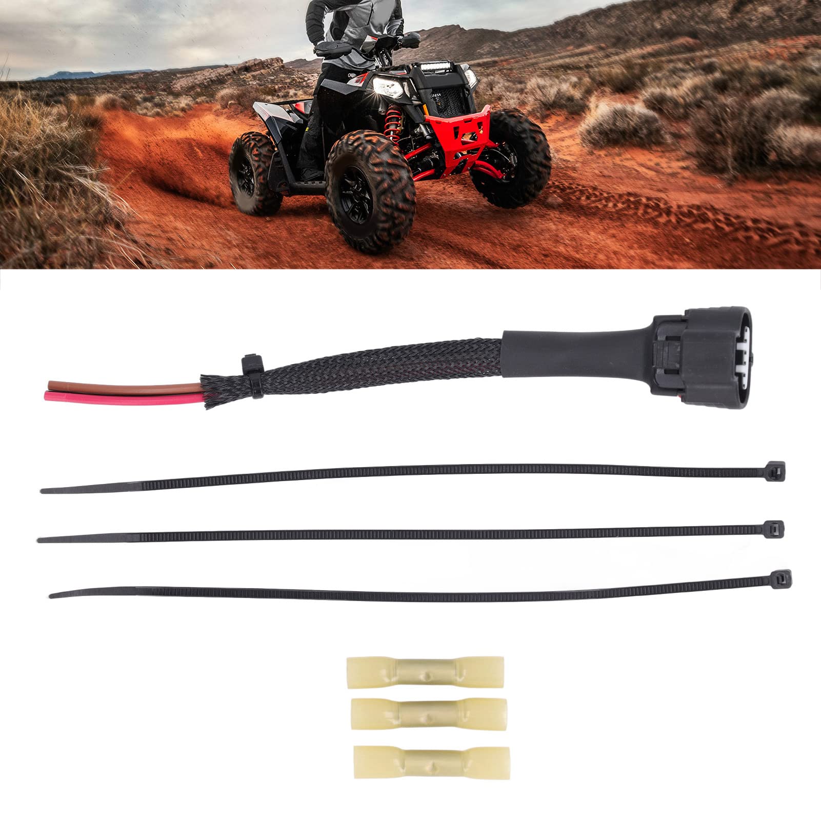 Faisceau De Capteur De Position De Papillon - Compatible Plusieurs Modèles Polaris RZR & Scrambler - Remplacement Haute Résistance - 13