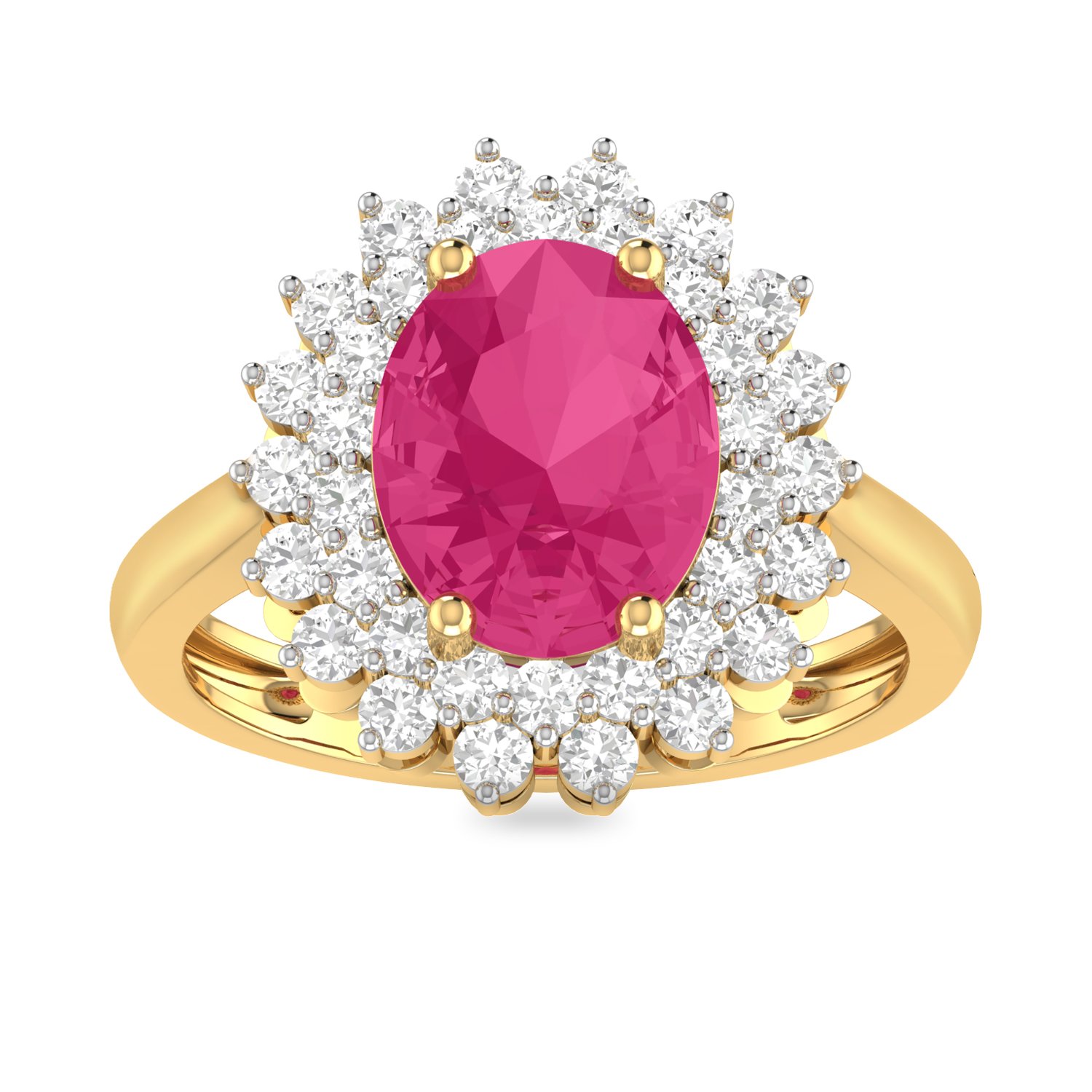 pc jeweller yellow-gold and Solitaire Ring for Women-picture-35