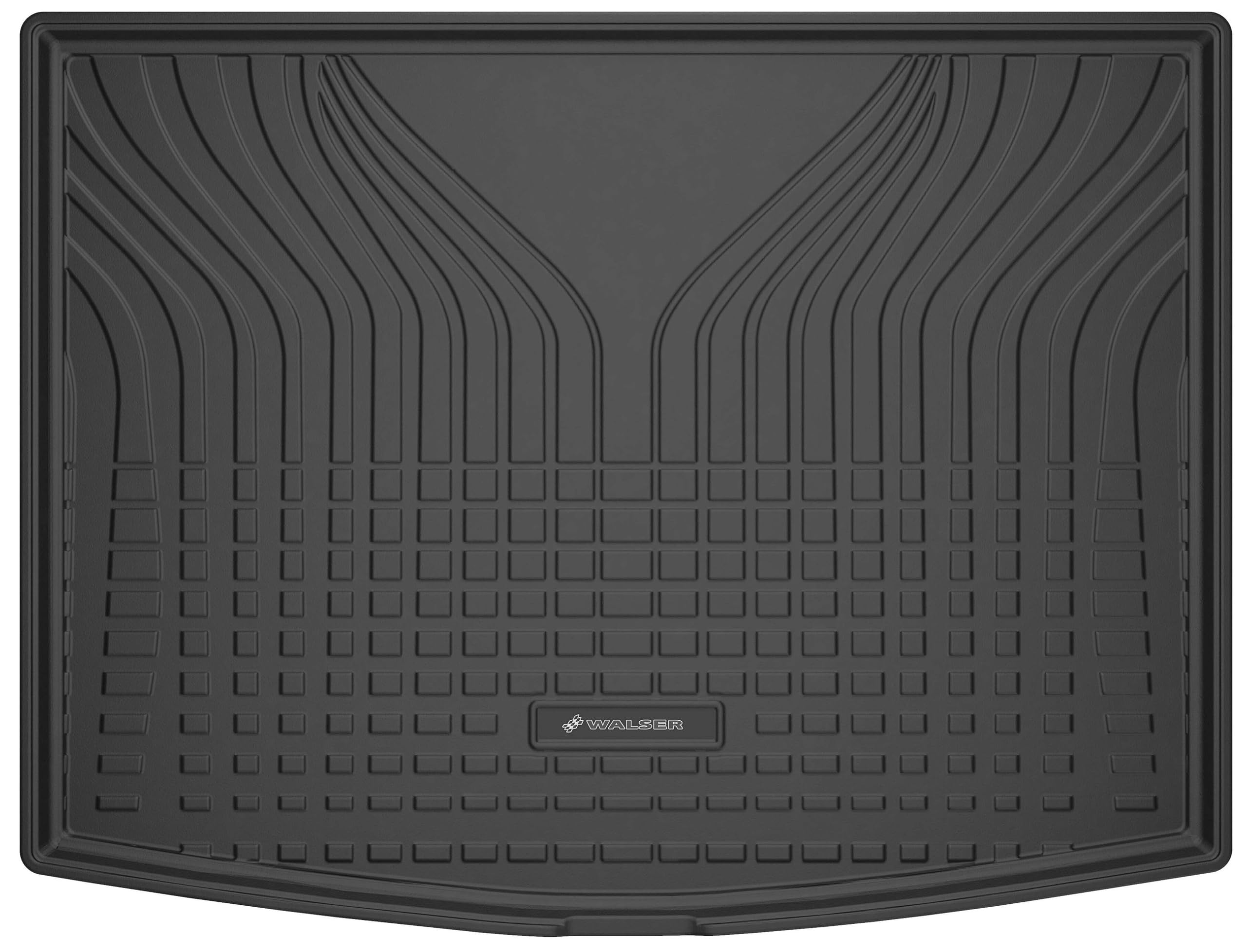 Walser Premium Kofferraumwanne für VW ID.3 (E11, E12) 11/2019-Heute, oberer Ladeboden, 100% passgenaue Kofferraum Schutzmatte - Made in EU, robuste Antirutschmatte Auto, Antirutschmatte Kofferraum