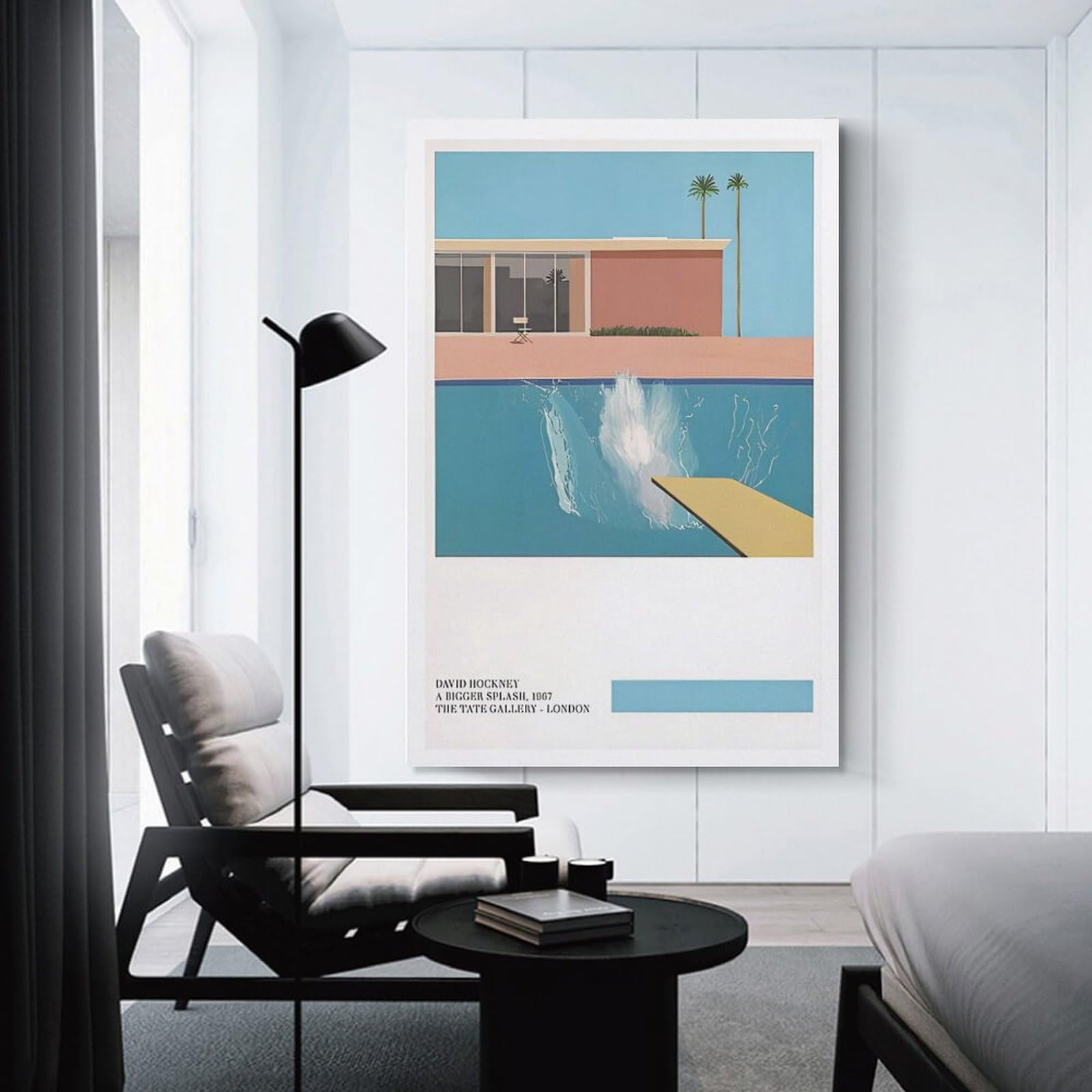 Amazon.co.jp: デヴィッド・ホックニー「A Bigger Splash」装飾画